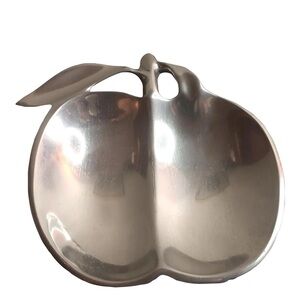 Vintage Paradigm Silverplated Apple Shaped Divided dish , Made in India